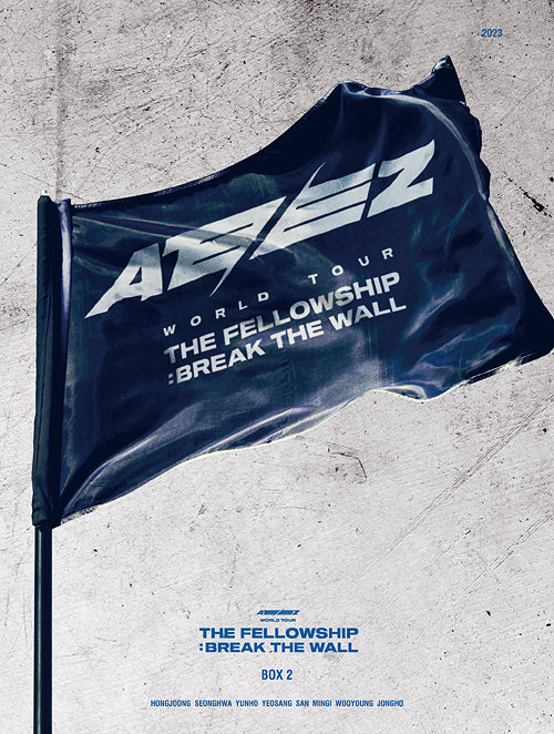 ATEEZ - WORLD TOUR THE FELLOWSHIP : BREAK THE WALL/ BOX 2 (JAPANESE 2BLU-RAY RELEASE)