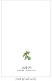 K-POP CHRISTMAS CARDS - SET OF 4