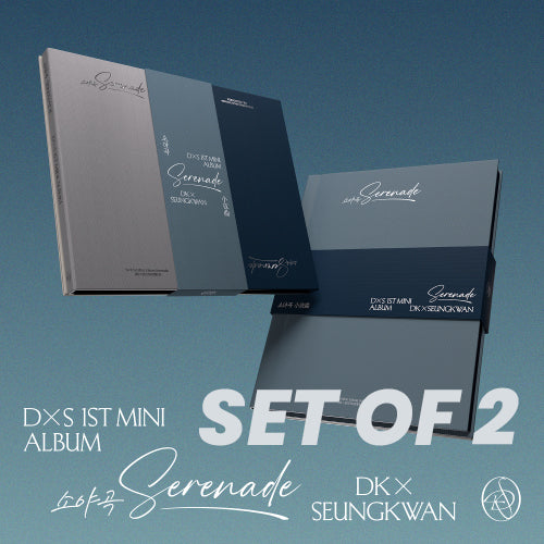 DK X SEUNGKWAN (SEVENTEEN) - 소야곡 SERENADE / STANDARD *SET OF 2*
