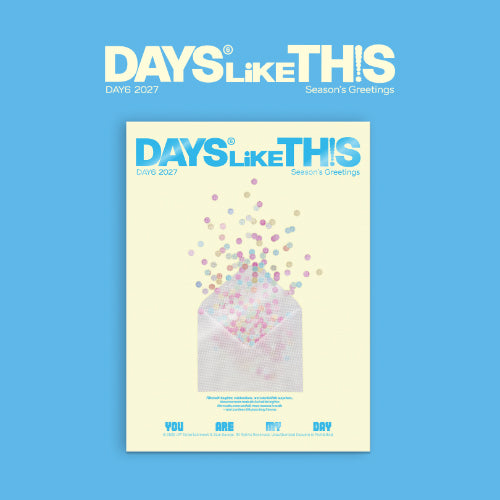 DAY6 - 2027 Season's Greetings : DAYS LIKE THIS + BONUS