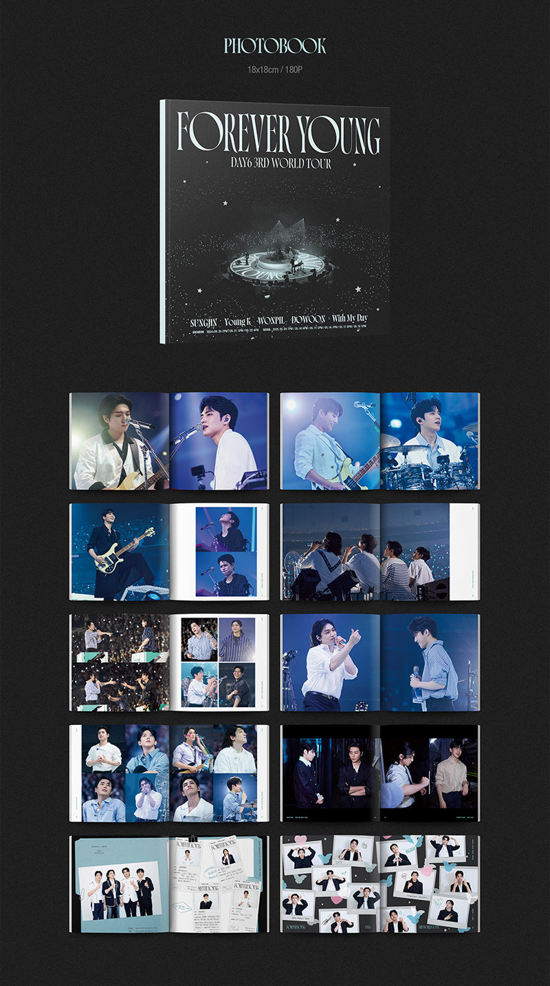 DAY6 - 3RD WORLD TOUR : FOREVER YOUNG / Blu-ray + BONUS - K-Pop Time