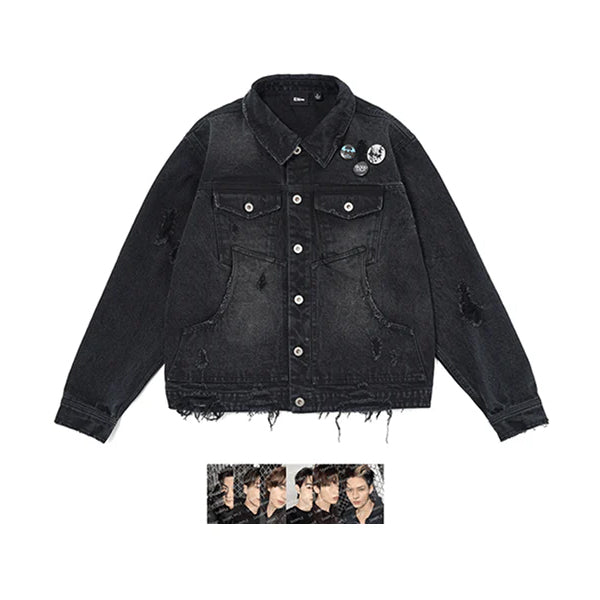 ENHYPEN - BLOOD SAGA TOUR MERCH / Denim Jacket *PREORDER CLOSED*