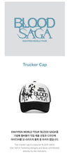 ENHYPEN - BLOOD SAGA TOUR MERCH / Trucker Cap
