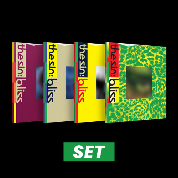 ENHYPEN – THE SIN : BLISS  *SET OF 4 STANDARD* +BONUS