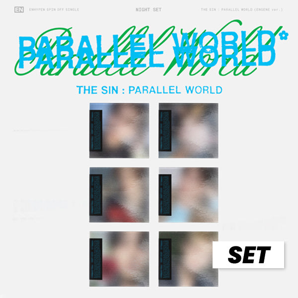 ENHYPEN – THE SIN : PARALLEL WORLD / ENGENE NIGHT ver. *SET OF 6*