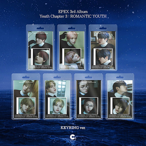 EPEX - Youth Chapter 3 : Romantic Youth / Keyring Ver. - Random Cover
