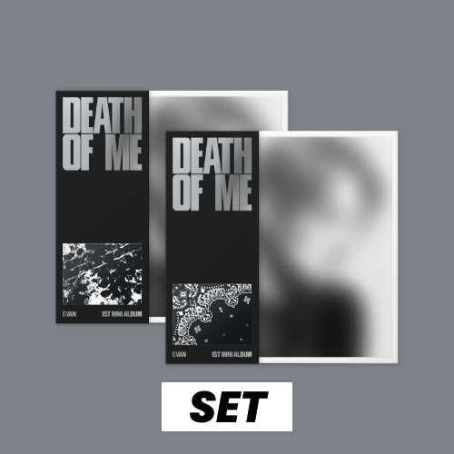 EVAN - DEATH OF ME / BANDANA ver. *SET OF 2*
