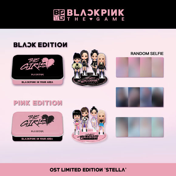 BLACKPINK - THE GAME OST [THE GIRLS]  Stella ver. *LIMITED QR CARD RELEASE*