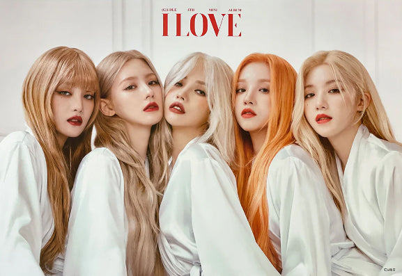 (G)I-DLE gidle I LOVE 3形態セット 新品未開封 ポスター Poster: (G)I-DLE - I Love - K-Pop Time