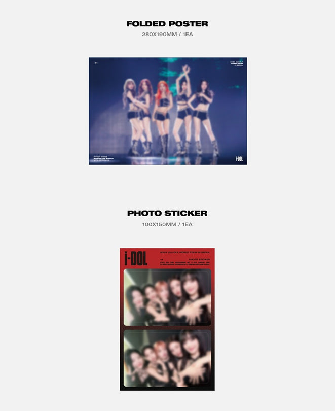 G)I-DLE - 2024 WORLD TOUR [iDOL] IN SEOUL Blu-ray - K-Pop Time