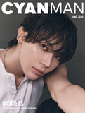CYAN MAN JUNE 2026 (Japanese Magazine) / Front & Back Covers : NICHOLAS (&TEAM)