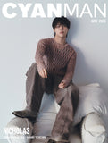 CYAN MAN JUNE 2026 (Japanese Magazine) / Front & Back Covers : NICHOLAS (&TEAM)