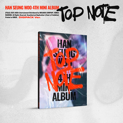 HAN SEUNG WOO (Victon) - TOP NOTE / Digipack Ver.