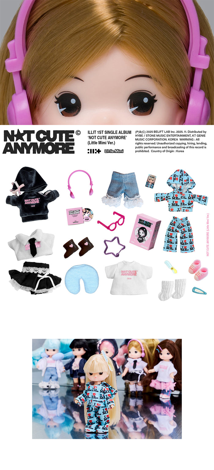 ILLIT - NOT CUTE ANYMORE / Little Mimi Ver. (Strictly Random) - K