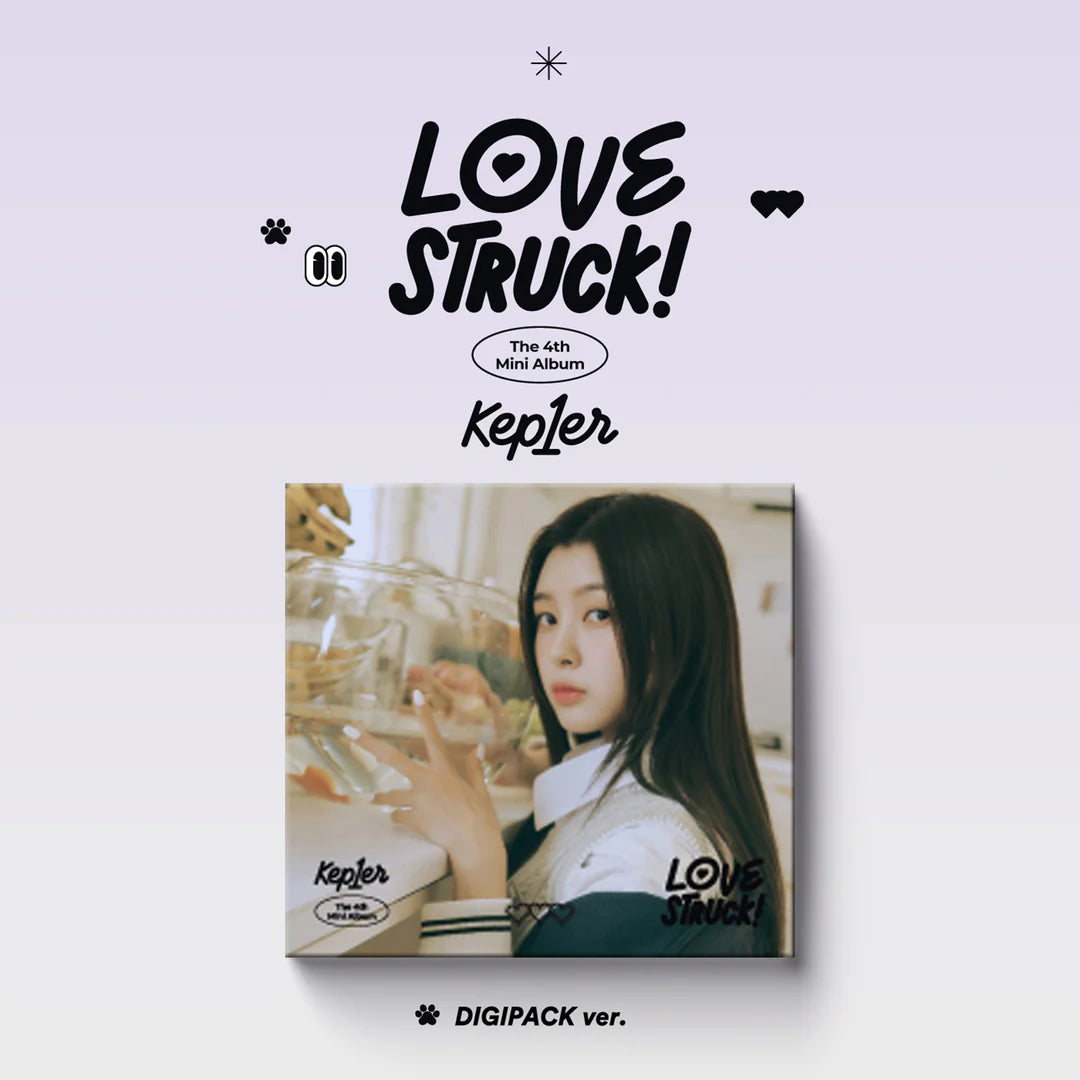 Kep1er - LOVE STRUCK! (Digipack Ver. Member Covers Available!) - K Kep1er - LOVE STRUCK! (Digipack Ver. Member Covers Available!) - K
