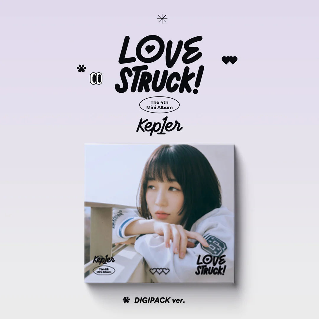 Kep1er - LOVE STRUCK! (Digipack Ver. Member Covers Available!) - K Kep1er - LOVE STRUCK! (Digipack Ver. Member Covers Available!) - K