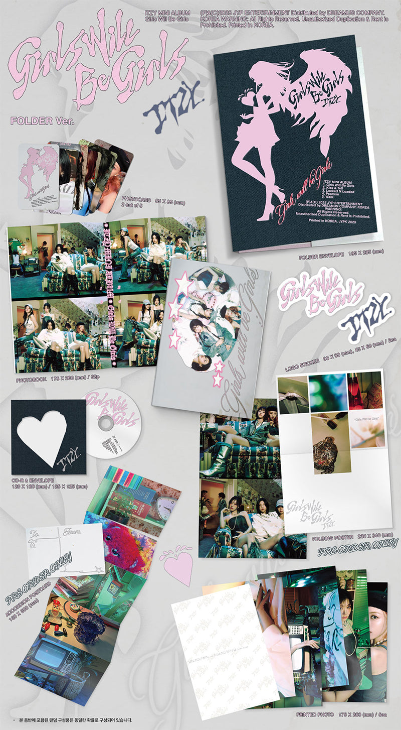 ITZY - Girls Will Be Girls / Folder Ver - K-Pop Time