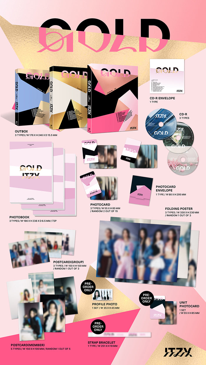 ITZY - GOLD / Standard Ver - K-Pop Time