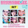 IVE - Looks Can Kill / Digipack Ver. *SET OF 6* + STARSHIP POBs -LATER DELIVERY!