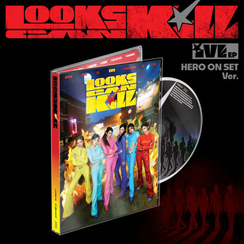 IVE - Looks Can Kill / Hero On Set Ver.
