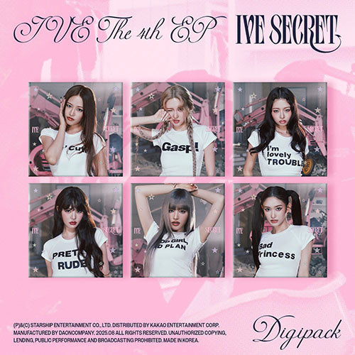 IVE - IVE SECRET / Digipack versions