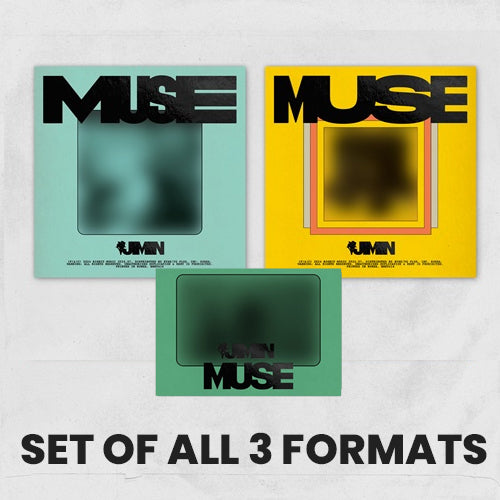 Jimin - MUSE *SET OF ALL 3 FORMATS + Weverse Early Bird GIFTS*