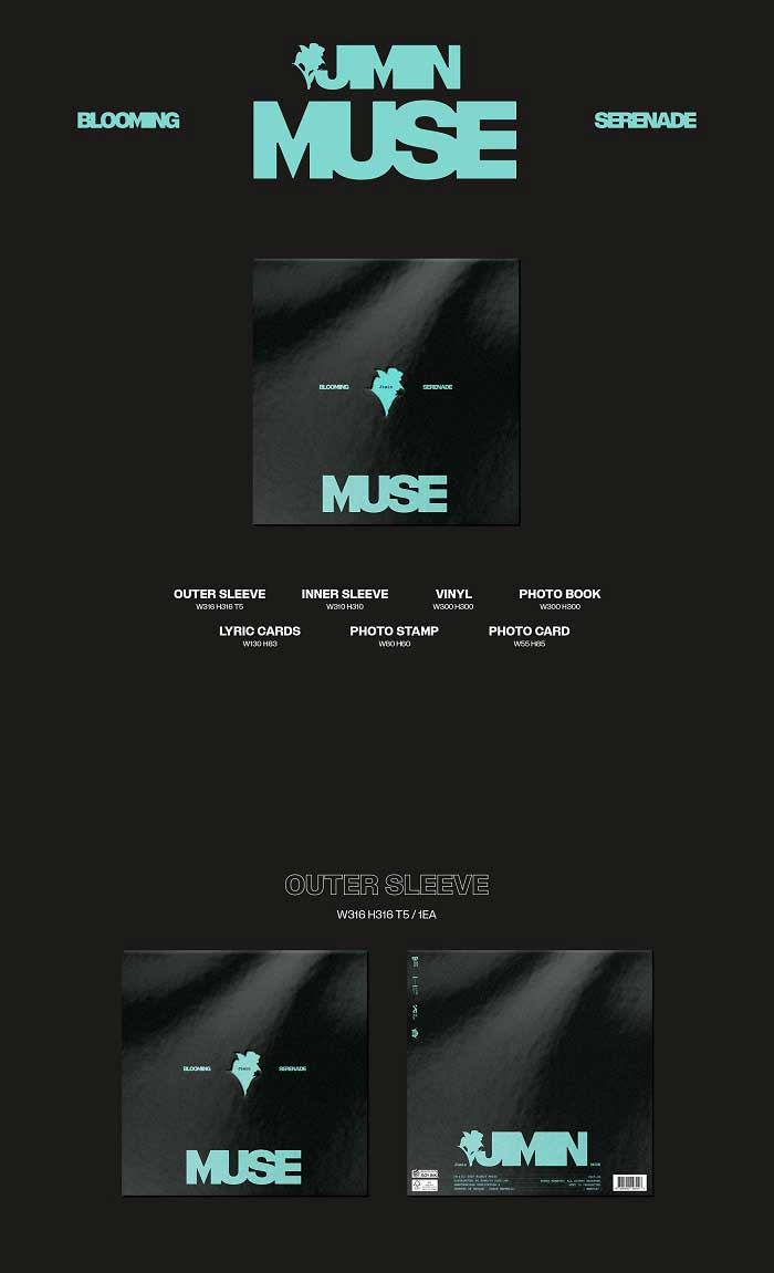 Jimin - MUSE / Vinyl LP - K-Pop Time
