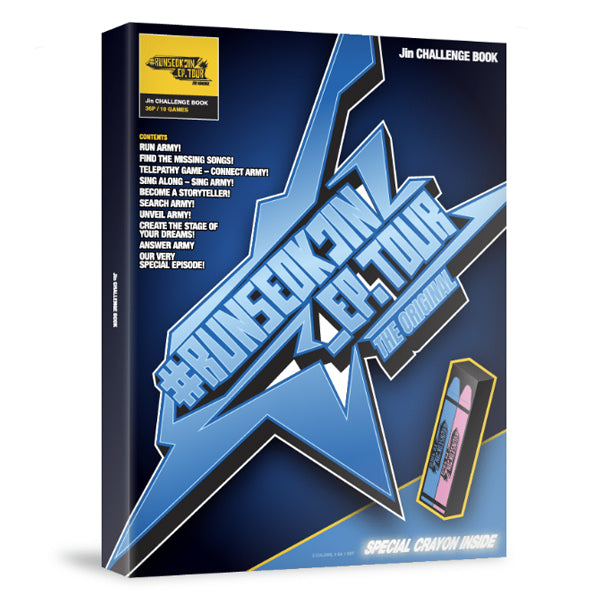 JIN (BTS) - RUNSEOKJIN_EP.TOUR / Challenge Book