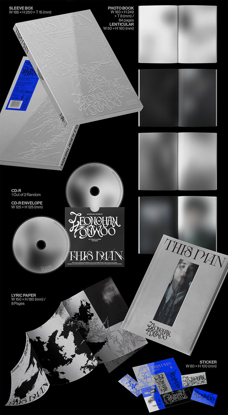 SEVENTEEN J×W this man グッズ JEONGHAN X WONWOO - THIS MAN Deluxe Ver.
