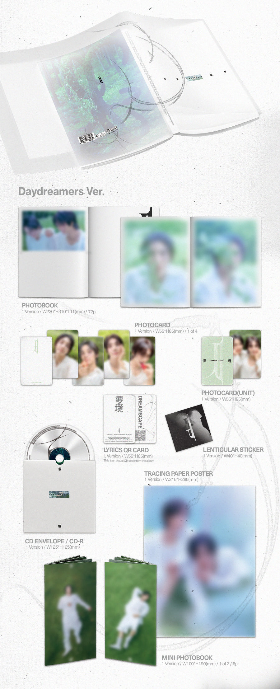 JEONGHAN X JOSHUA (SEVENTEEN) - DREAMSCAPE *SET OF 2* - K-Pop Time