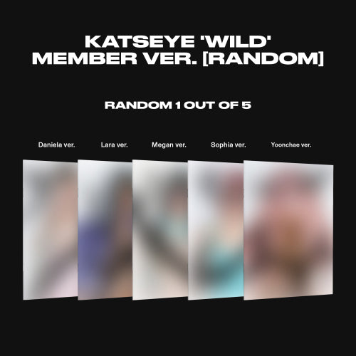 KATSEYE - WILD / Member Versions