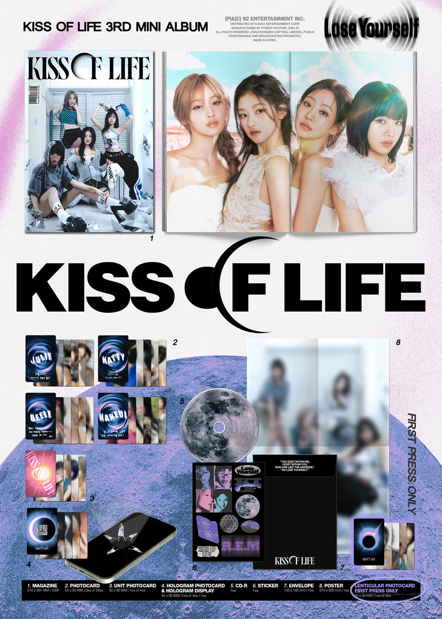 KISS OF LIFE - Lose Yourself / Magazine Ver. - K-Pop Time