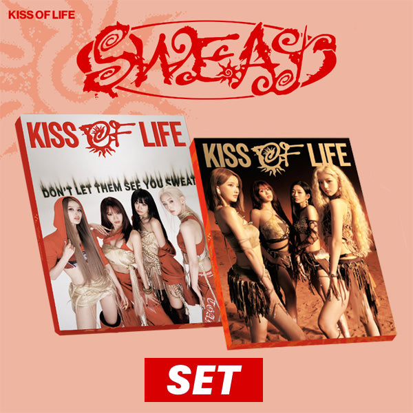 KISS OF LIFE - SWEAT *SET OF 2*