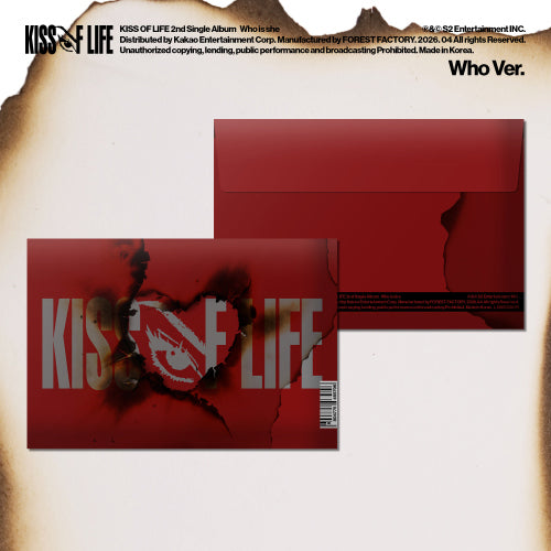 KISS OF LIFE - Who is she / Who Ver.