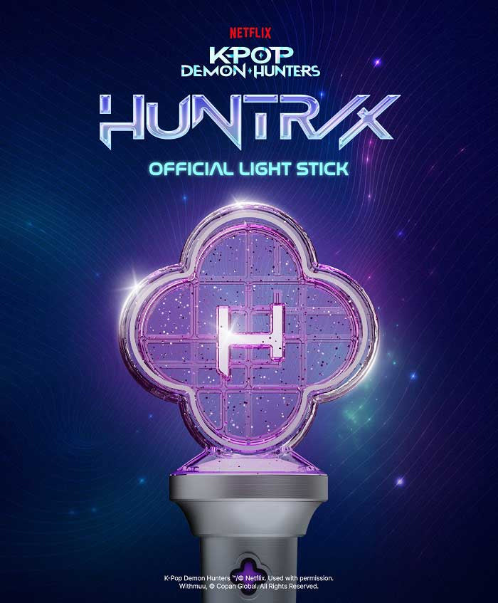 KPOP DEMON HUNTERS – Huntrix Official Light Stick - K-Pop Time