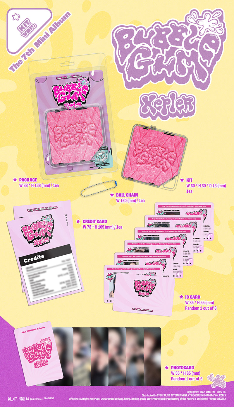 Kep1er - BUBBLE GUM / KiT ver - K-Pop Time