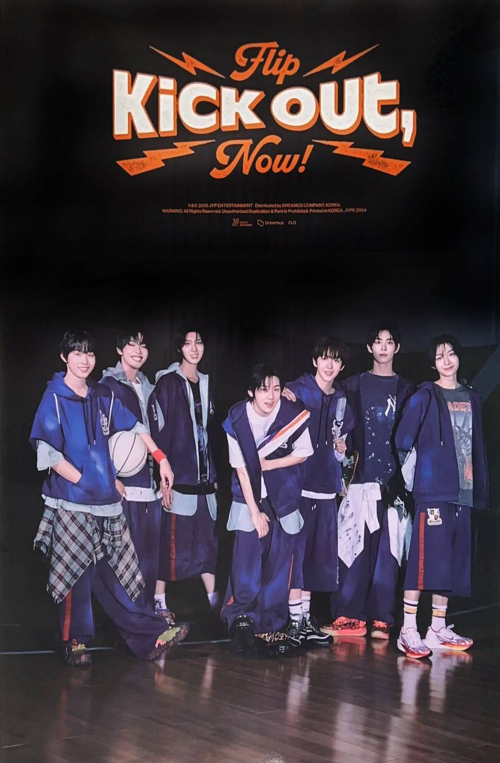 Poster: KickFlip - KICK OUT, FLIP NOW