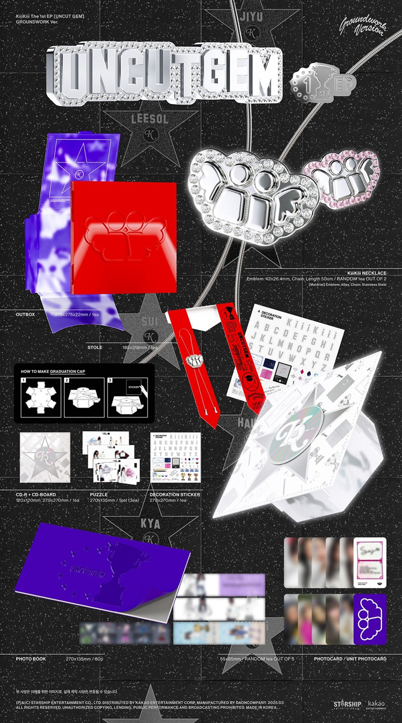 KiiiKiii - UNCUT GEM / Groundwork Ver. - K-Pop Time