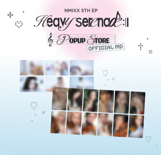 NMIXX - Heavy Serenade Pop Up MD / LENTICULAR TRADING CARD PACK NMIXX - Heavy Serenade Pop Up MD / LENTICULAR TRADING CARD PACK