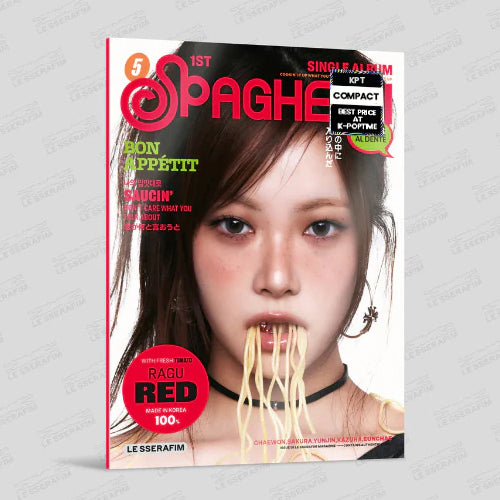 LE SSERAFIM - SPAGHETTI / Compact ver.