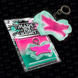 LE SSERAFIM - Made My Night / Glow Clicker Keychain