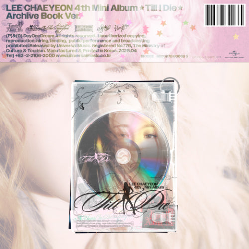 LEE CHAEYEON - Till I Die / Archive Book Ver.