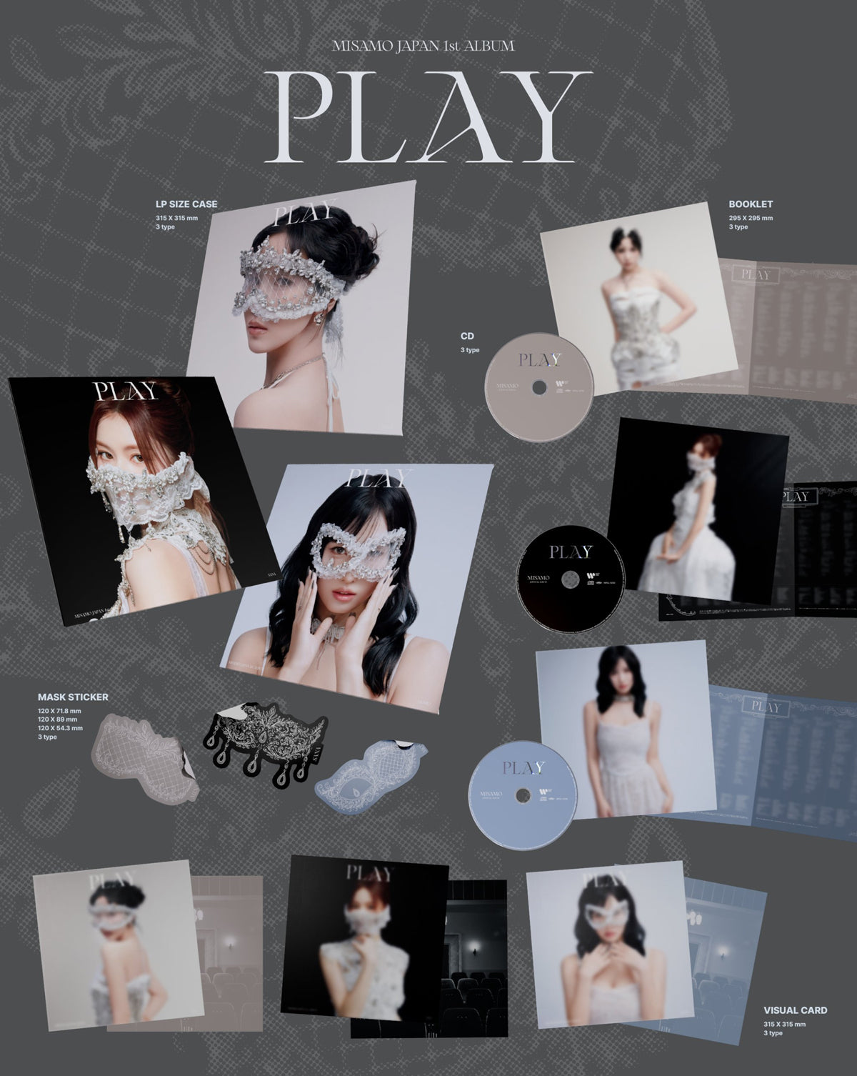 MISAMO (Twice) - PLAY / Japanese Member Editions - K-Pop Time