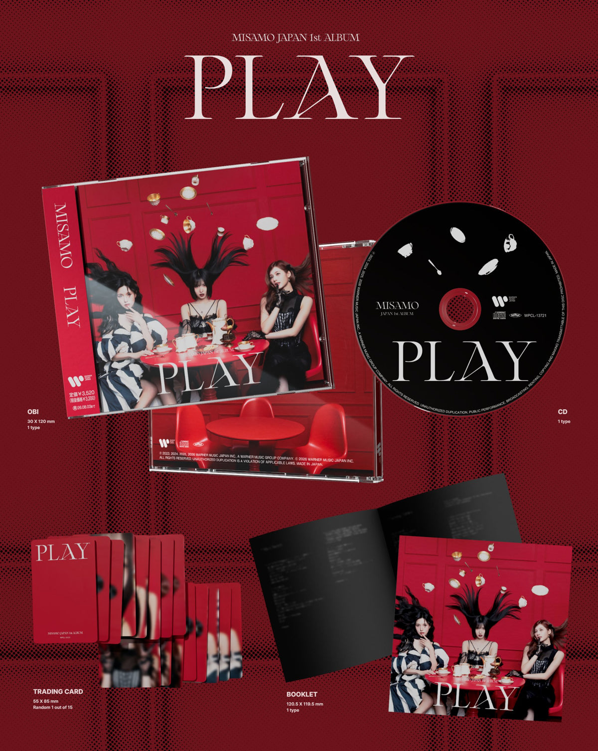 MISAMO (Twice) - PLAY Japanese Regular Edition - K-Pop Time