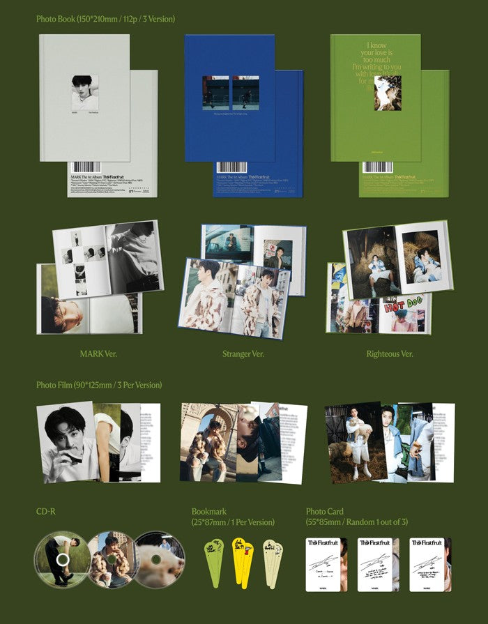 MARK (NCT) - The Firstfruit / Photobook ver - K-Pop Time