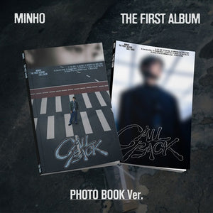 MINHO (SHINee) - CALL BACK  / Photo Book Ver. (Random)