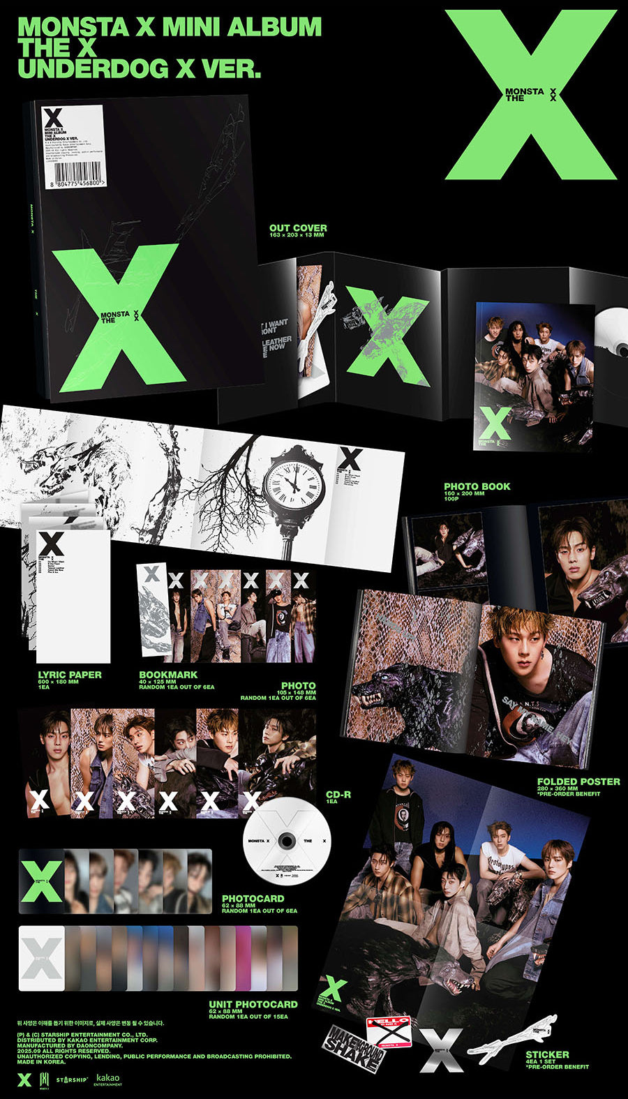 MONSTA X - THE X (Random) - K-Pop Time