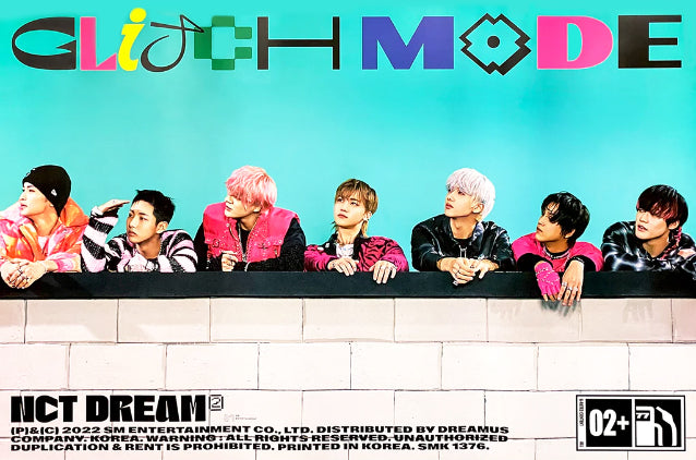 Poster: NCT Dream - Glitch Mode - K-Pop Time