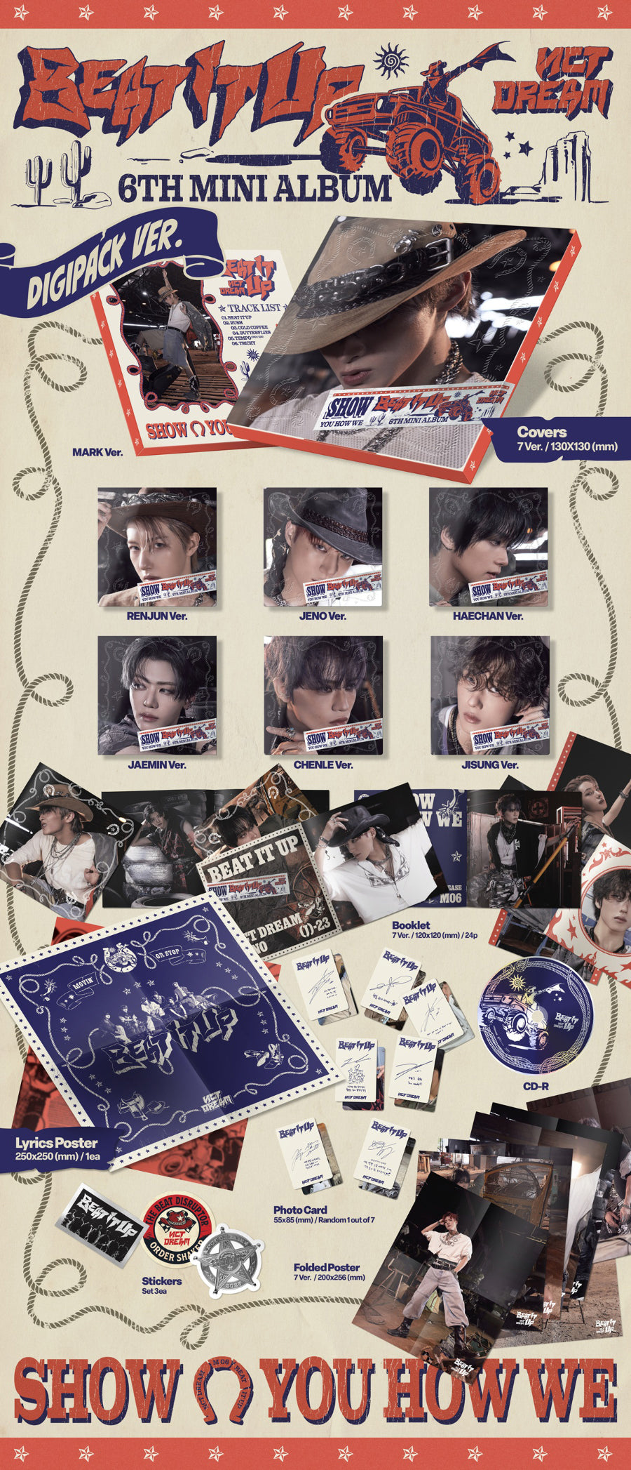 NCT DREAM - Beat It Up / Digipack ver. - K-Pop Time