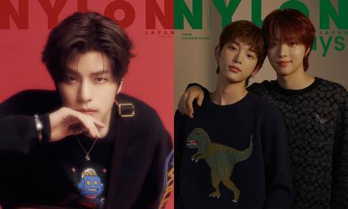 NYLON JAPAN January 2024 Extra Issue/Special Edition [Covers Front/Back: Stray Kids: Seungmin / &TEAM: EJ and HARUA]
